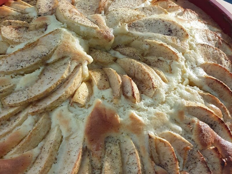 Cliquez pour zoomer ! Gâteau aux pommes et mascarpone Thermomix par kokopops38