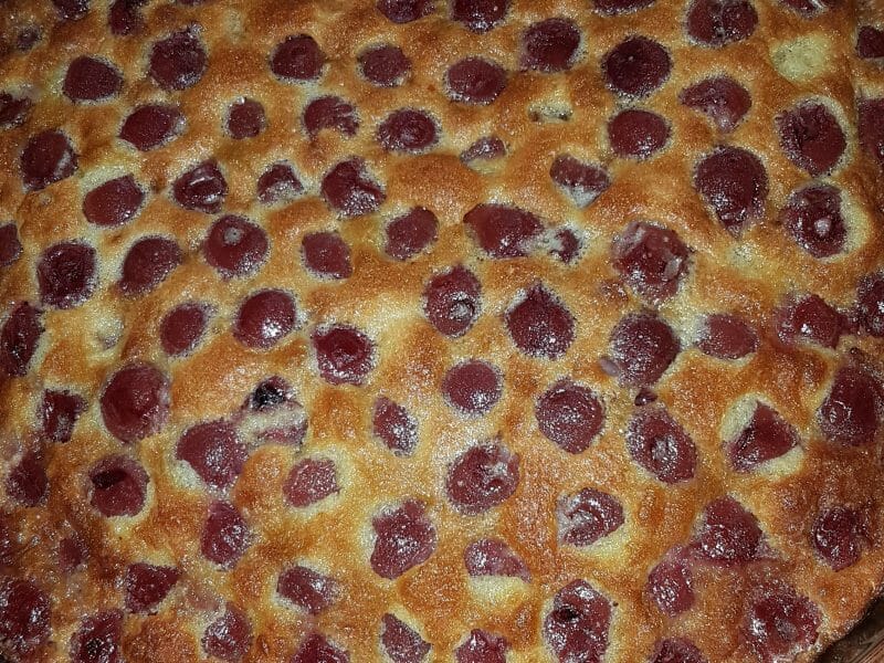 Cliquez pour zoomer ! Clafoutis aux cerises Thermomix par sophie_108