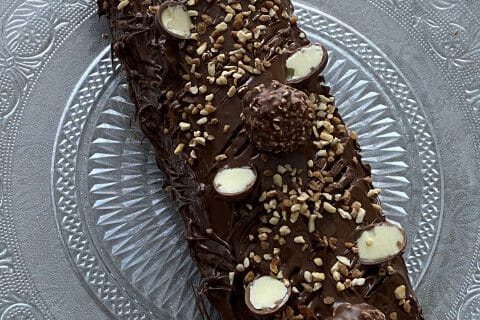 Cliquez pour zoomer ! Bûche Ferrero Rocher Thermomix par Afef