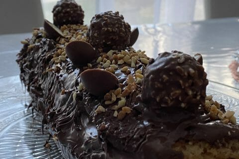Cliquez pour zoomer ! Bûche Ferrero Rocher Thermomix par Afef