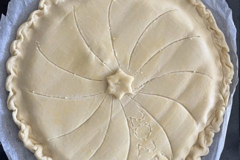 Cliquez pour zoomer ! Galette des rois à la frangipane Thermomix par apimahana