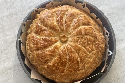 Cliquez pour zoomer ! Galette des rois à la frangipane Thermomix par apimahana