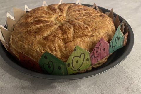 Cliquez pour zoomer ! Galette des rois à la frangipane Thermomix par apimahana