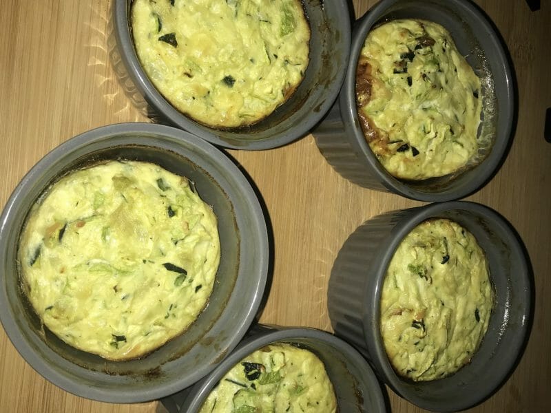 Flan de courgettes au Thermomix Cookomix