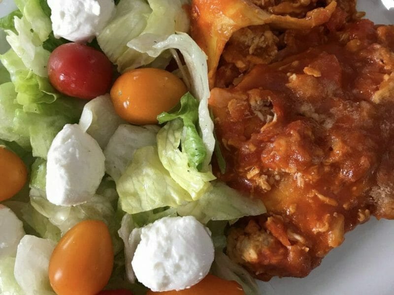 Cliquez pour zoomer ! Lasagnes au poulet et poivrons Thermomix par Emeliine