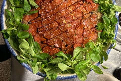 Cliquez pour zoomer ! Tatin de tomates cerises à la tapenade Thermomix par antonella_1