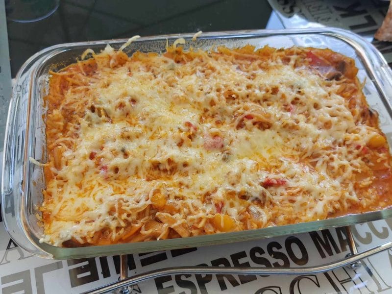 Cliquez pour zoomer ! Gratin de riz façon pizza Thermomix par izab76