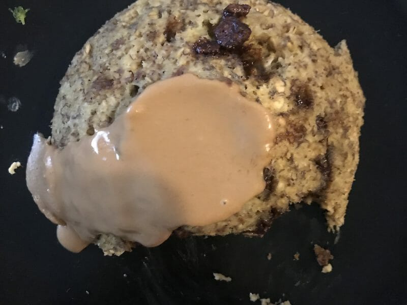 Cliquez pour zoomer ! Bowl cake banane et pépites de chocolat Thermomix par ines_mabrouk