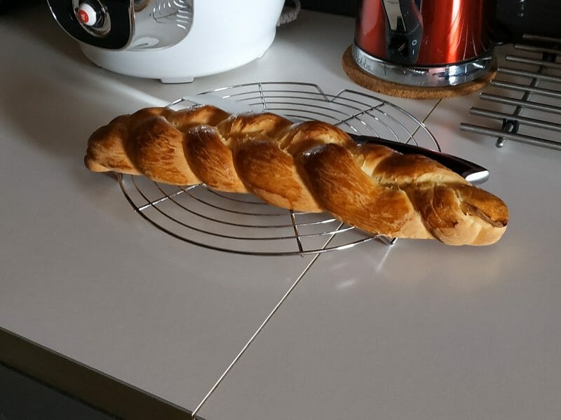 Cliquez pour zoomer ! Brioche tressée à la mie filante Thermomix par denisejung