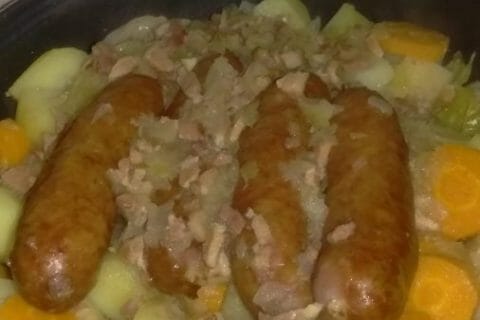 Cliquez pour zoomer ! Potée au chou au Thermomix