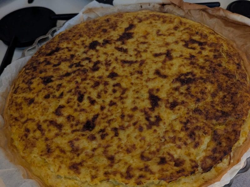 Cliquez pour zoomer ! Tarte courgettes et carottes Thermomix par nancymomotte