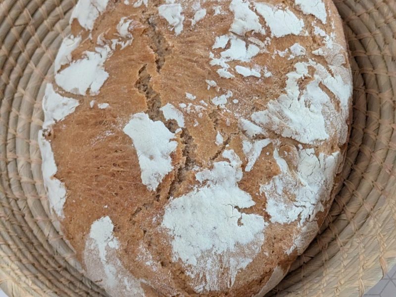 Cliquez pour zoomer ! Pain d’épeautre en cocotte Thermomix par nancymomotte