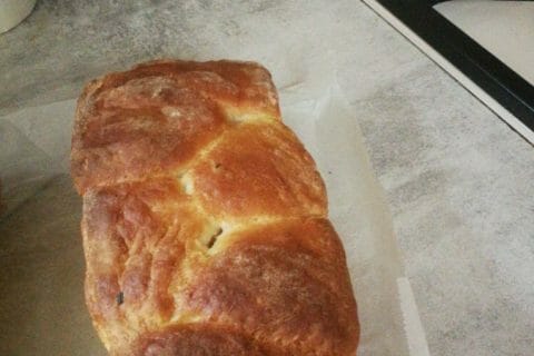 Cliquez pour zoomer ! Brioche sans beurre, sans oeufs au Thermomix