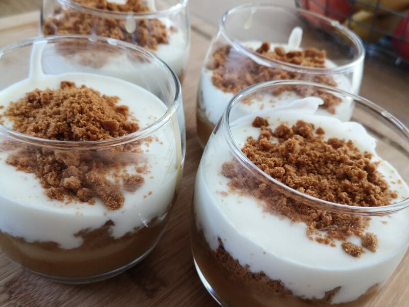 Cliquez pour zoomer ! Verrines pommes caramel et spéculoos Thermomix par gladys_5