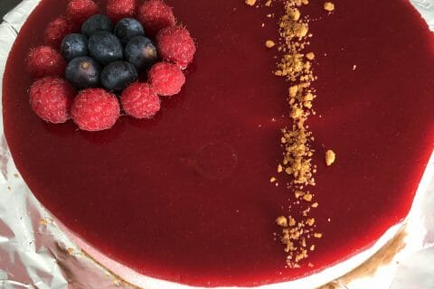 Cliquez pour zoomer ! Bavarois aux fraises Thermomix par elena02