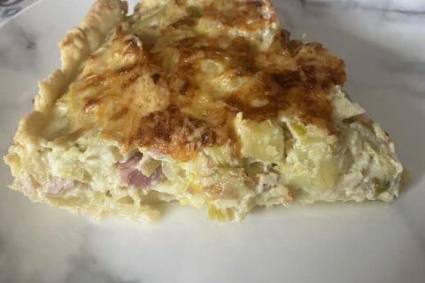 Cliquez pour zoomer ! Tarte aux poireaux Thermomix par adelinevandekamp