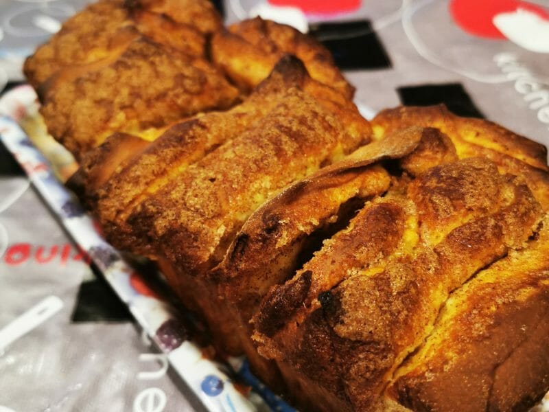 Cliquez pour zoomer ! Brioche à effeuiller à la cannelle Thermomix par liby