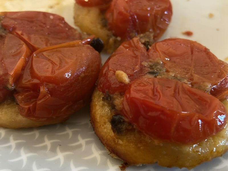 Cliquez pour zoomer ! Tatin de tomates cerises à la tapenade Thermomix par noe_3