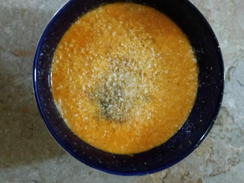 Cliquez pour zoomer ! Velouté de carottes et poivrons rouges Thermomix par souad_10