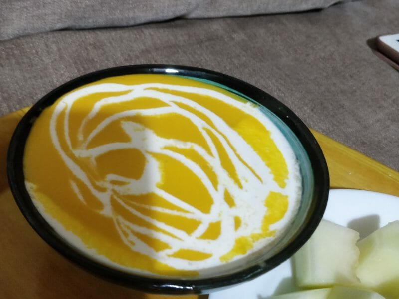 Cliquez pour zoomer ! Velouté céleri, carottes et coco Thermomix par souad_10