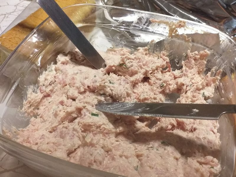 Cliquez pour zoomer ! Rillettes aux 2 jambons Thermomix par maude_88