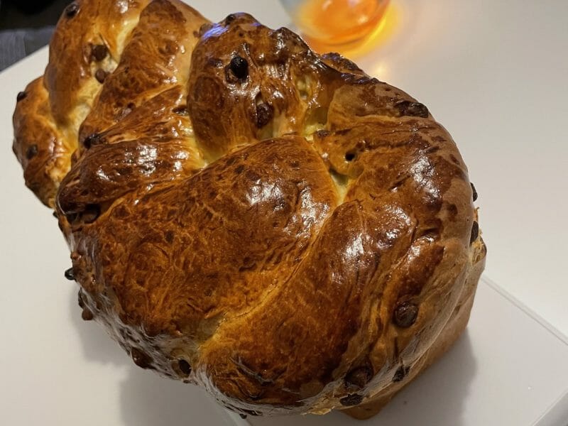Cliquez pour zoomer ! Brioche tressée à la mie filante Thermomix par laura3004