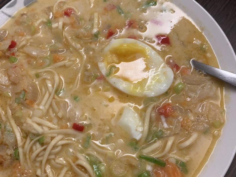 Cliquez pour zoomer ! Ramen thaï au poulet Thermomix par mamoub