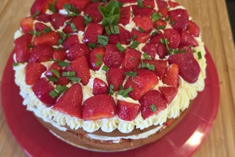 Cliquez pour zoomer ! Shortcake aux fraises Thermomix par celine13650