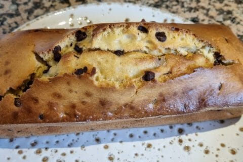 Cliquez pour zoomer ! Plum cake aux pépites de chocolat Thermomix par Lucie