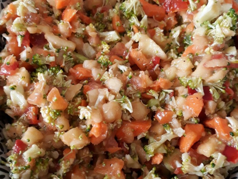 Cliquez pour zoomer ! Salade de brocolis Thermomix par Nath16