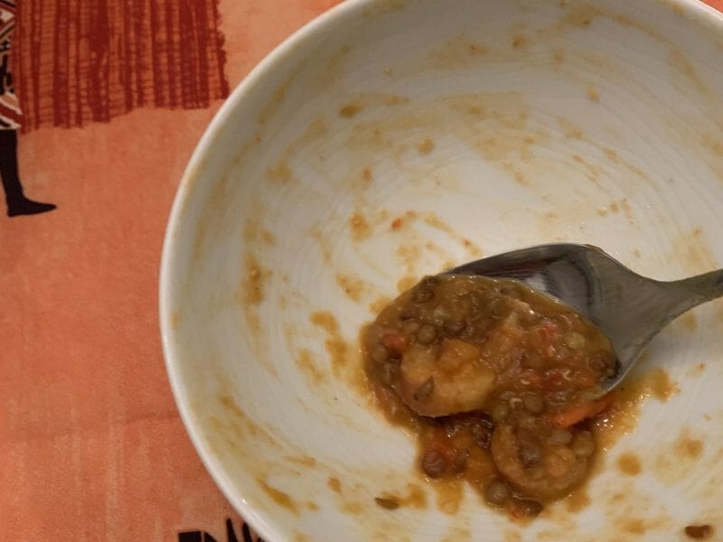 Cliquez pour zoomer ! Soupe de lentilles au chorizo Thermomix par chonchon13