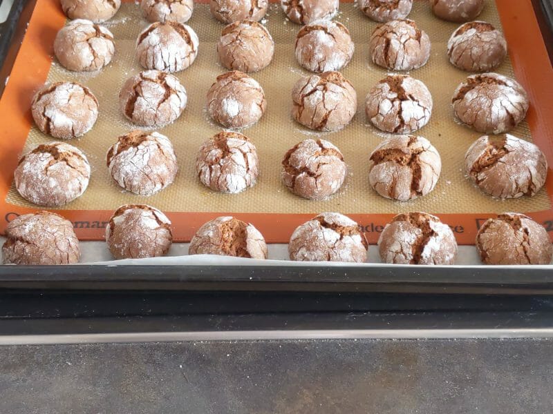 Cliquez pour zoomer ! Craquelés au chocolat Thermomix par blondie25