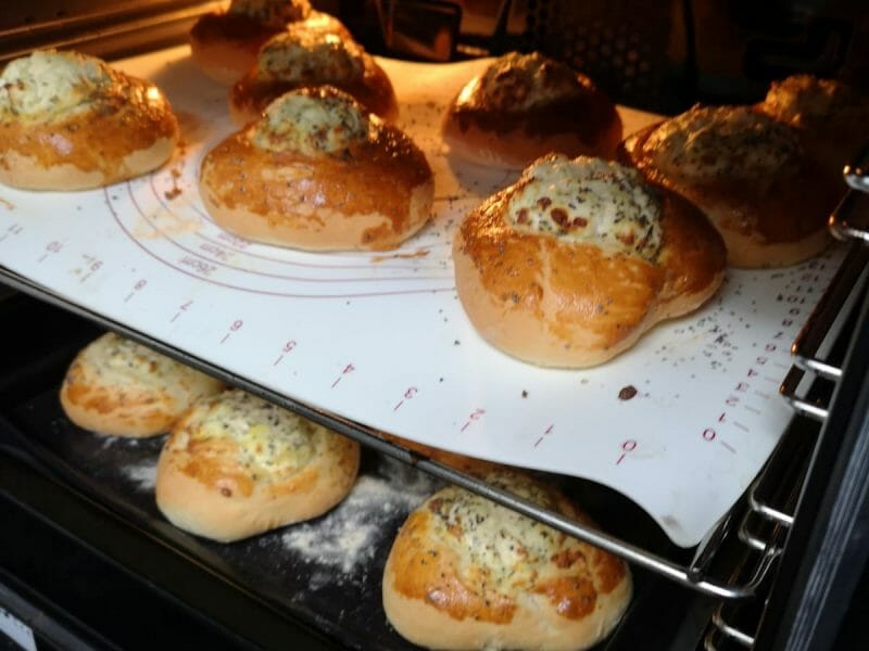 Cliquez pour zoomer ! Poğaça – Petits pains Turcs à la Feta Thermomix par Chef clemoule