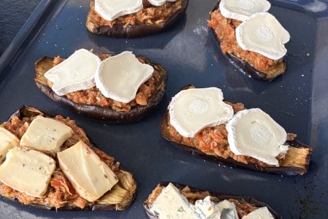 Cliquez pour zoomer ! Aubergines farcies au thon Thermomix par jacqueline18