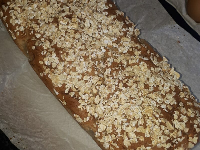 Cliquez pour zoomer ! Pain aux flocons d’avoine et au miel Thermomix par kihm13