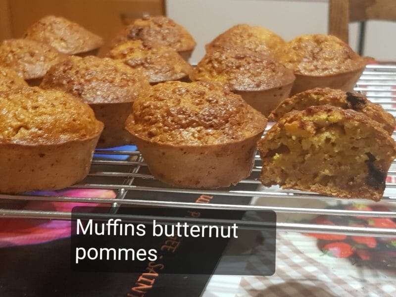 Cliquez pour zoomer ! Muffins au potiron et aux pommes Thermomix par Omatruus