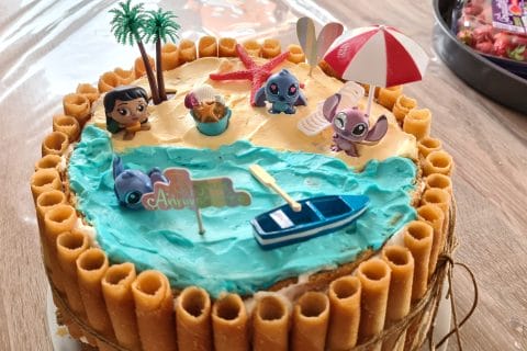 Cliquez pour zoomer ! Shortcake aux fraises Thermomix par Biquette