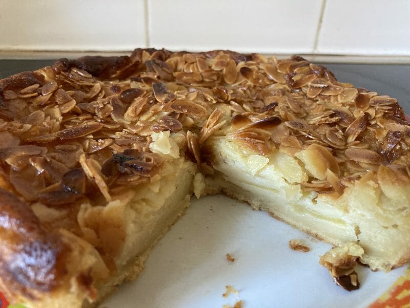 Cliquez pour zoomer ! Grimolle aux pommes et aux amandes Thermomix par Cath