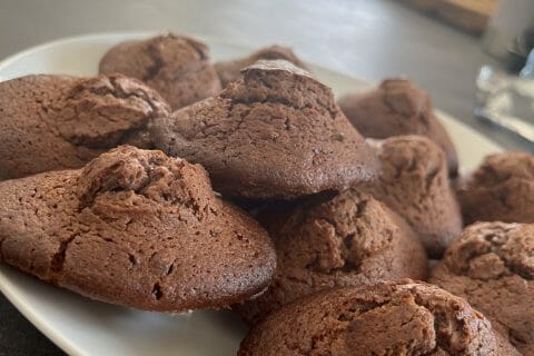 Cliquez pour zoomer ! Madeleines au chocolat Thermomix par lucie33