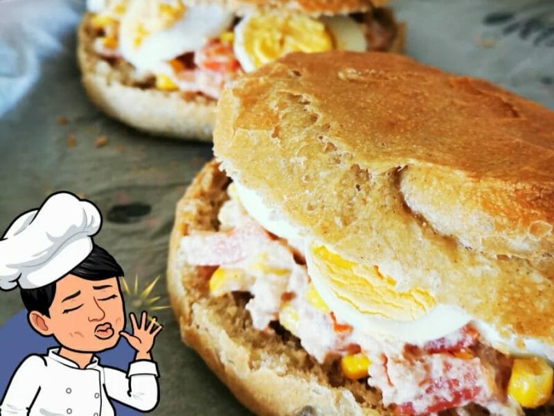 Cliquez pour zoomer ! Pain bagnat Thermomix par rebecca_72