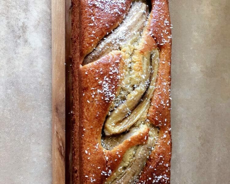 Cliquez pour zoomer ! Cake banane et pépites de chocolat Thermomix par Nadiakiss