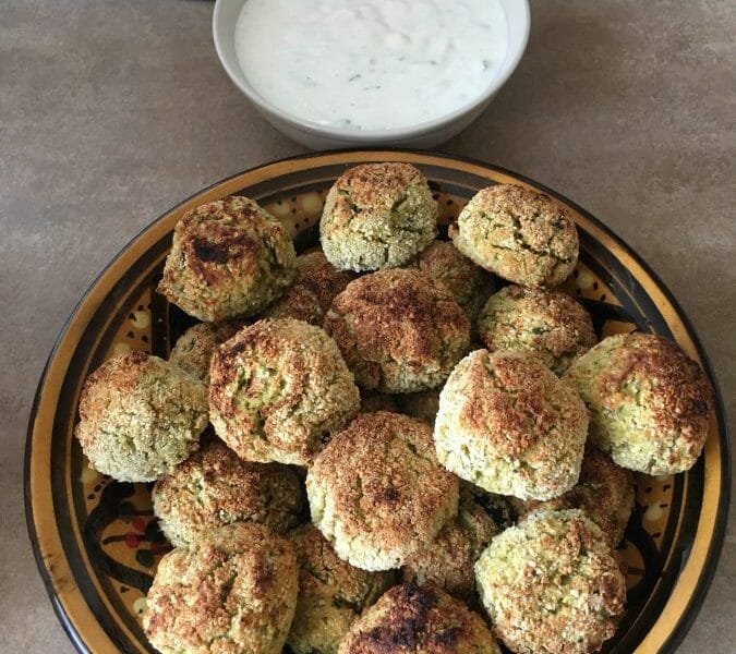 Cliquez pour zoomer ! Boulettes pois chiches et courgettes Thermomix par Nadiakiss