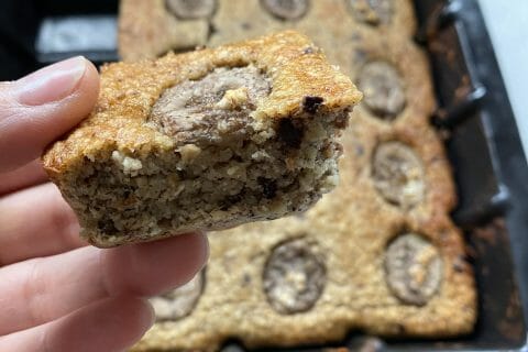 Cliquez pour zoomer ! Gâteau de flocons d’avoine à la banane Thermomix par Nadiakiss