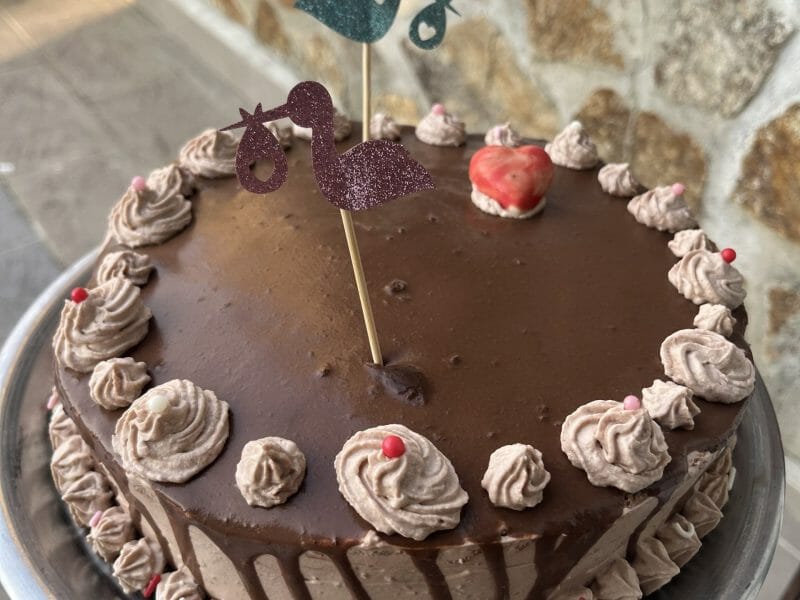 Cliquez pour zoomer ! Layer cake Kinder Bueno Thermomix par cloe_3