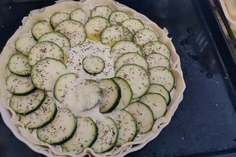 Cliquez pour zoomer ! Tarte courgettes et ricotta Thermomix par SuZu