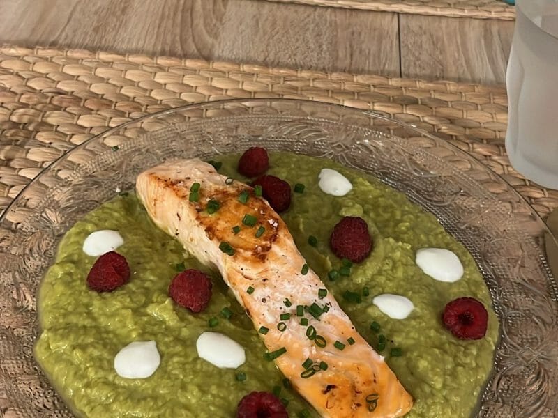 Cliquez pour zoomer ! Purée de pommes de terre et petits pois à la menthe Thermomix par eva_dbl