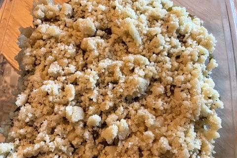 Cliquez pour zoomer ! Crumble aux mirabelles Thermomix par eva_dbl