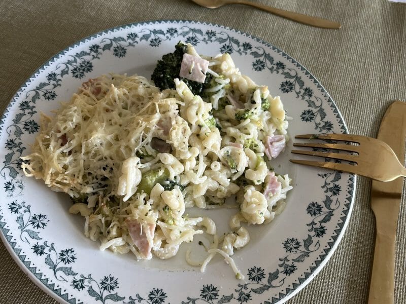 Cliquez pour zoomer ! Gratin de pâtes au brocoli Thermomix par eva_dbl