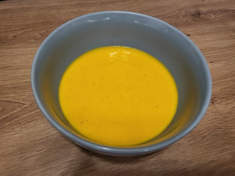 Cliquez pour zoomer ! Soupe de potimarron à l’orange et au gingembre Thermomix par deydey78