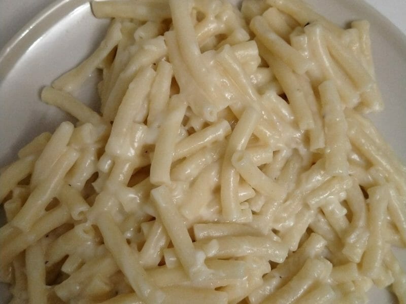 Cliquez pour zoomer ! Macaroni sauce Alfredo Thermomix par mousss59